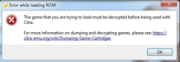 how to decrypt cia file for citra pc