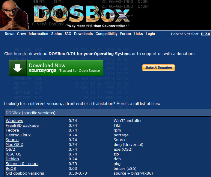 Ms Dos Emulator For Windows Free Emulatordesk Com