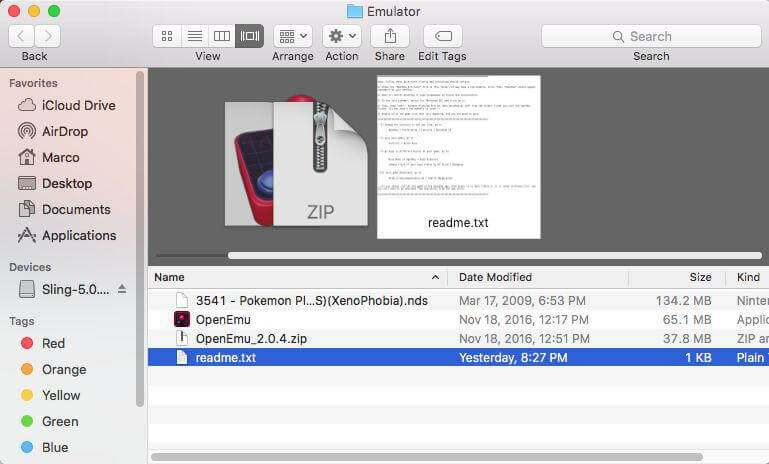 can you use a console with a emulator on mac