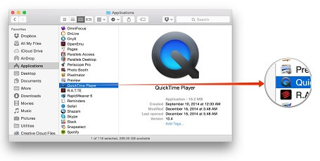 quicktime player mirror iphone